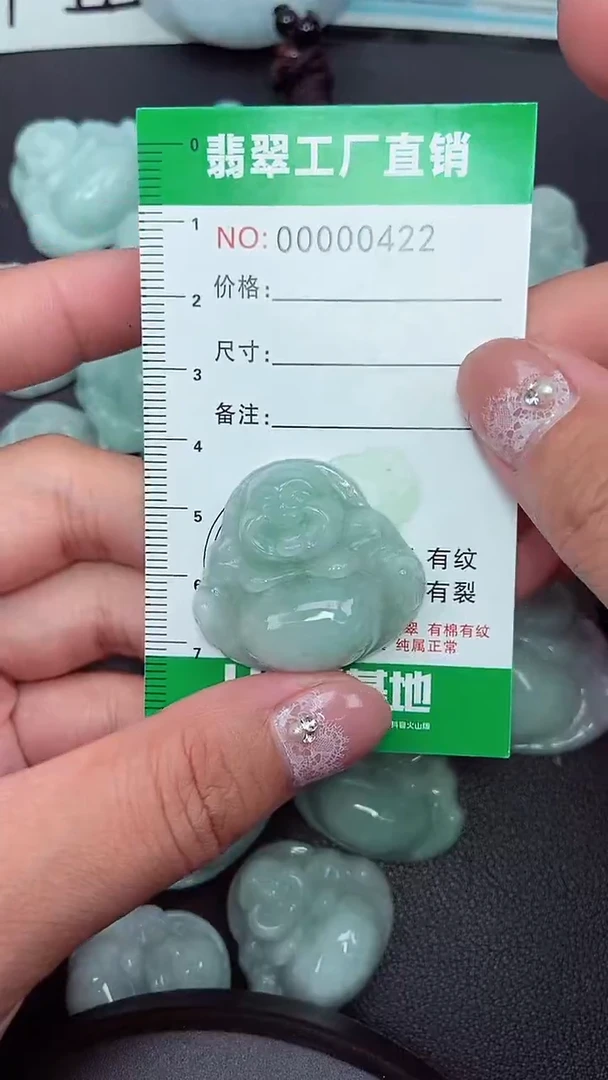 颈饰未镶嵌翡翠缅甸天然翡翠0422
