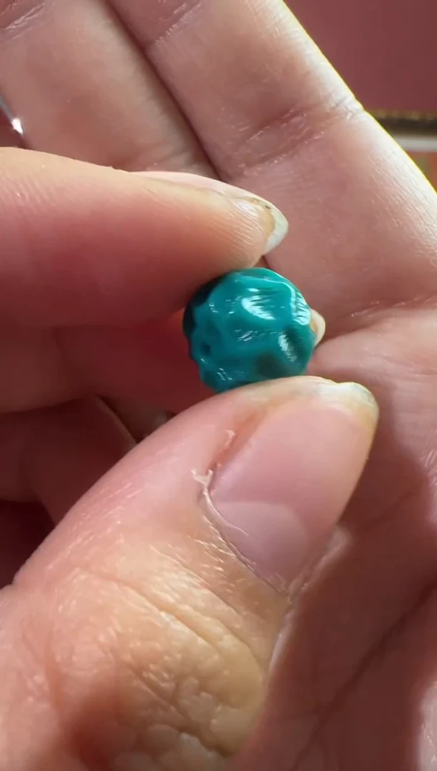 未镶嵌绿松石.71号  绿松石配饰套装ylp10+*8+mm