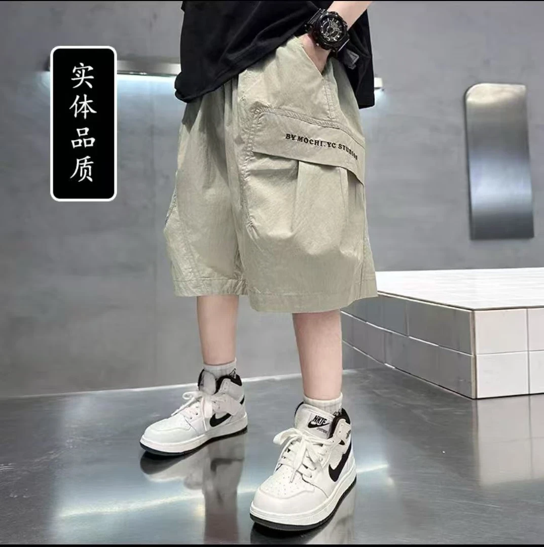 SY儿童工装短裤夏季薄款宽松中大童
