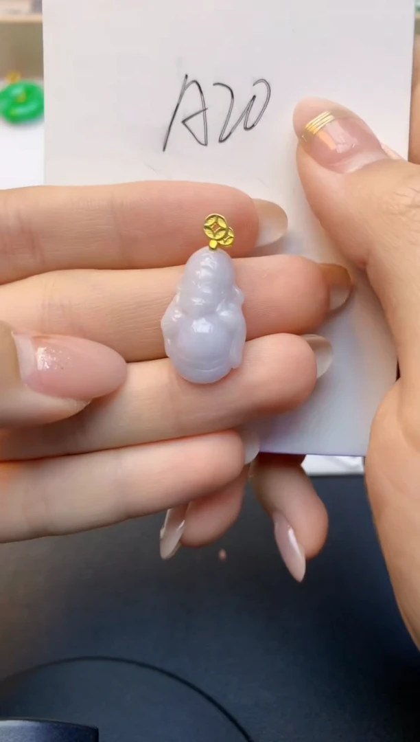 颈饰未镶嵌翡翠天然A货缅甸翡翠百元以上9元证书费自理