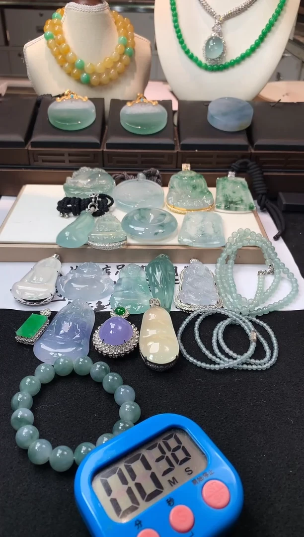 未镶嵌定制翡翠管****️  S毛货不退不换
