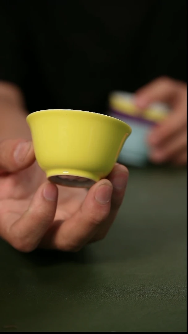 杯纯手工手绘陶瓷