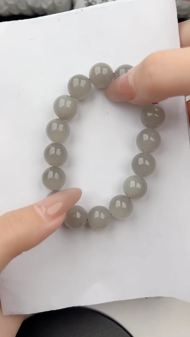 手串未镶嵌和田玉1颜色微差无瑕疵