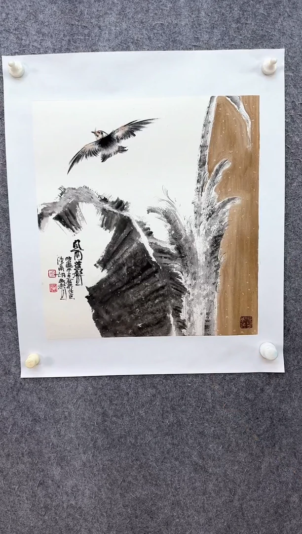 国画ST-HQS老师绘画作品