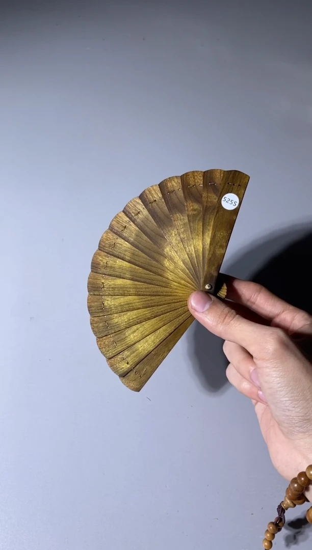【闪购商品】金丝楠525号10cm金丝楠迷你扇