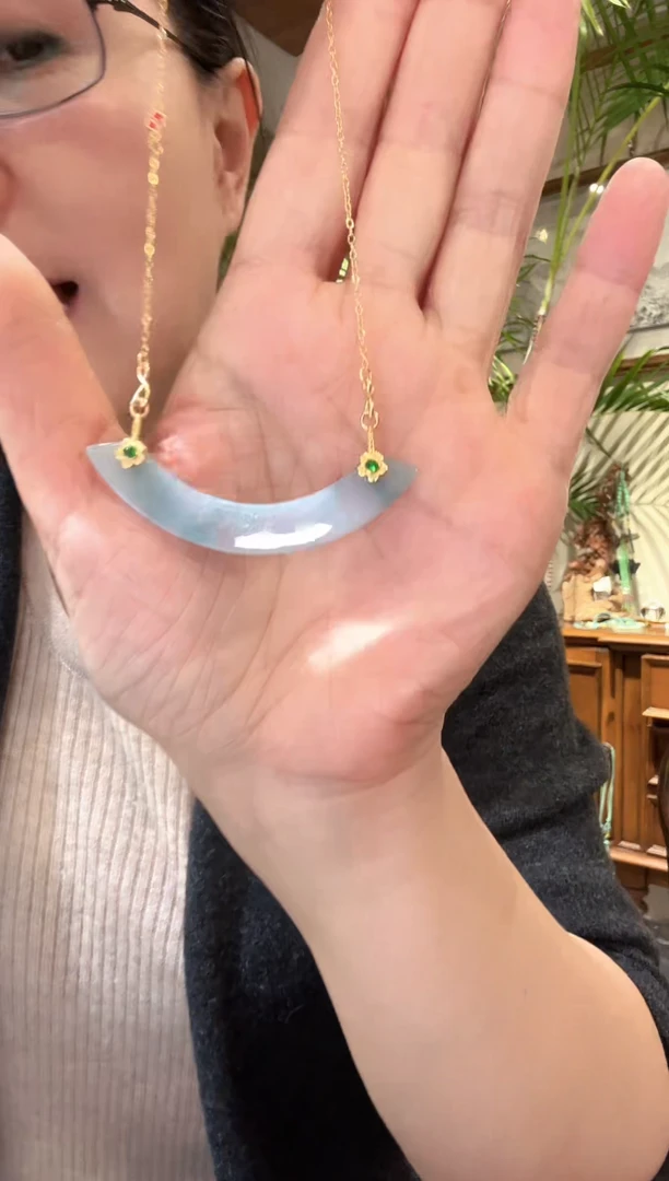 【闪购商品】翡翠颈饰未镶嵌国风