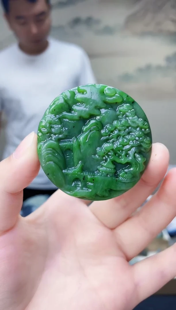 和田玉未镶嵌颈饰1