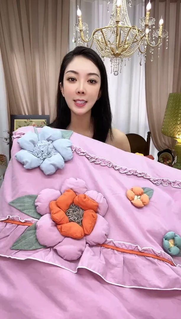 棉绒丹尼尔 紫 棉套件 标准
