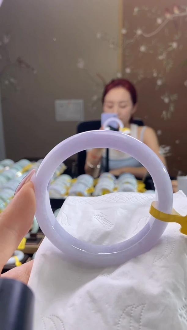 未镶嵌手镯翡翠甜*61.6圈口t