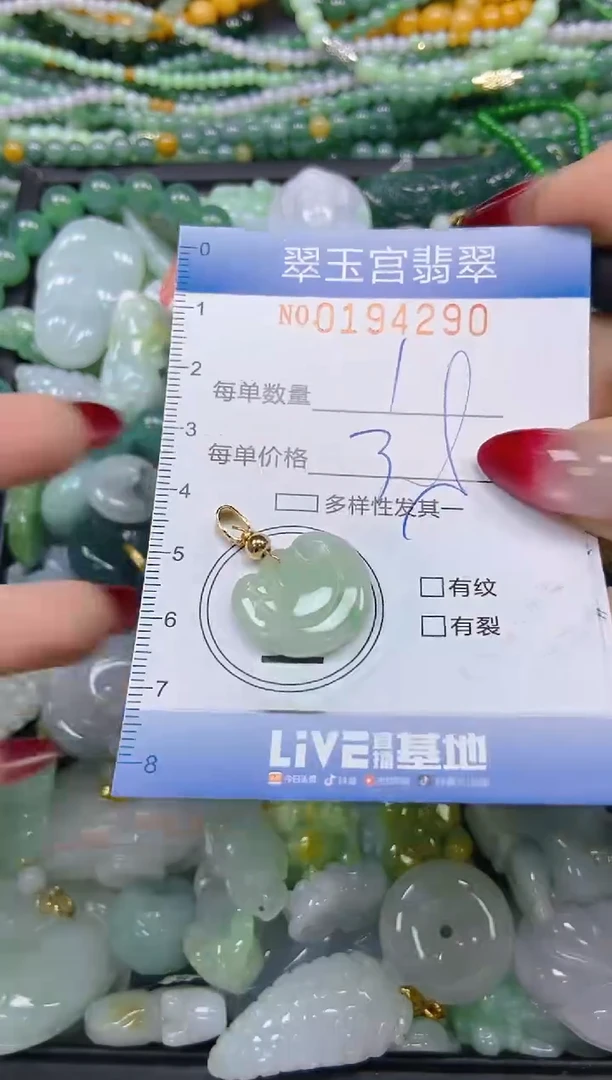 颈饰未镶嵌翡翠闪购0194290