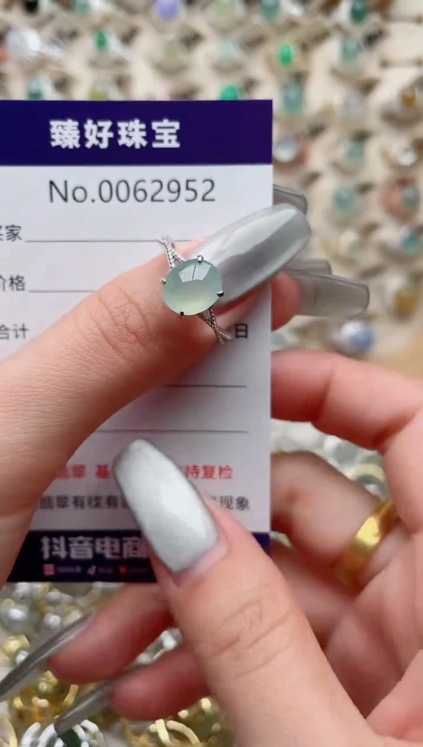【闪购商品】翡翠戒指银S925镶嵌........