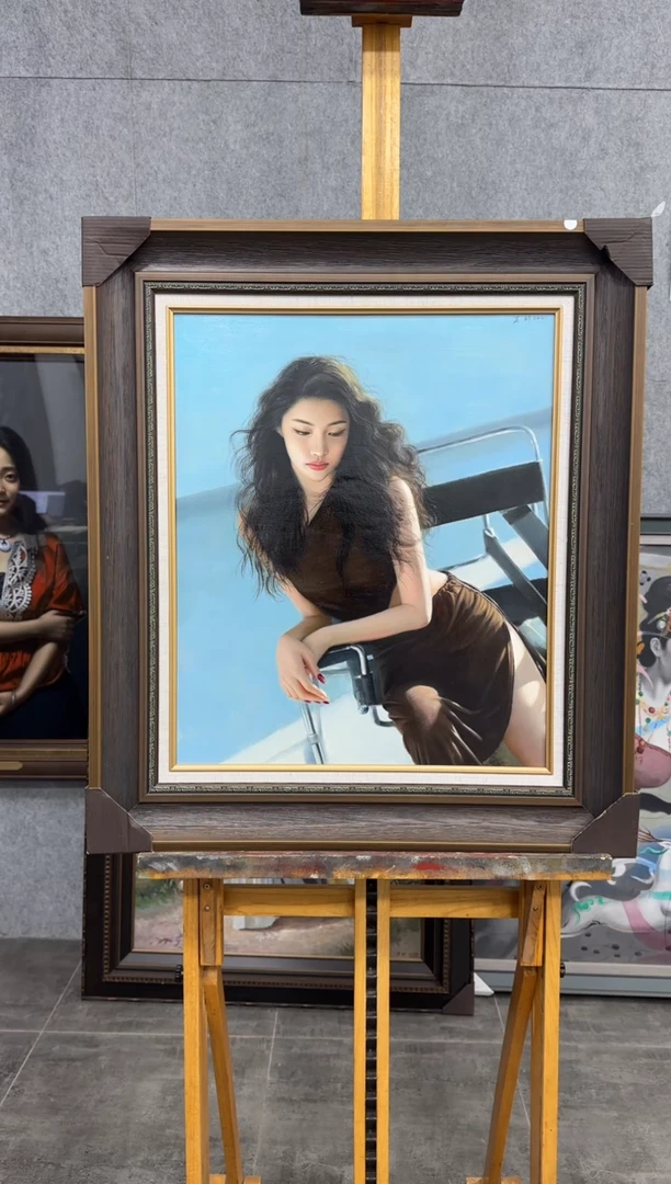 国画z天津人美-苏新油画白标50*60cm