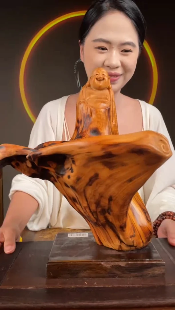 柏木（崖柏）手工摆件,先抢先得! 编号:25