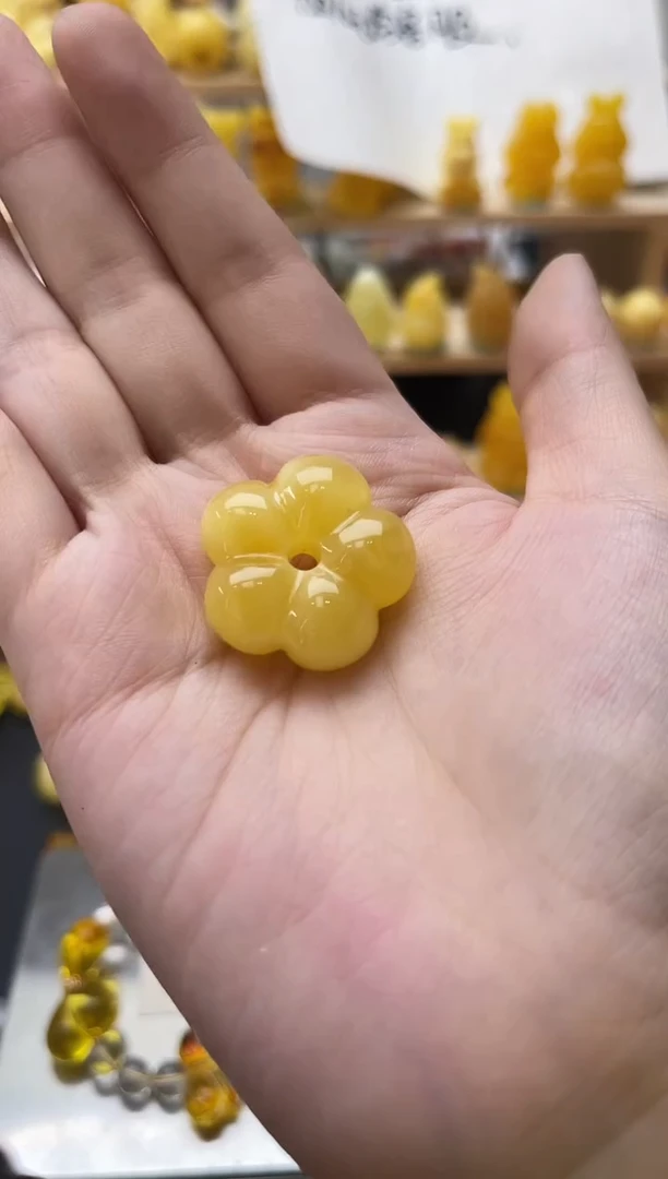 琥珀未镶嵌珠宝奇石014琥珀蜜蜡微瑕