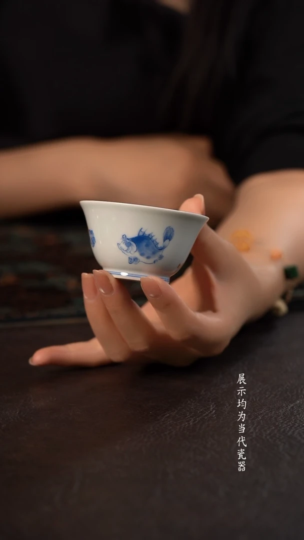 聚澜堂桃花鳜鱼马蹄杯