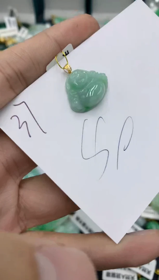 【闪购商品】翡翠颈饰18K金镶嵌号链接1111111