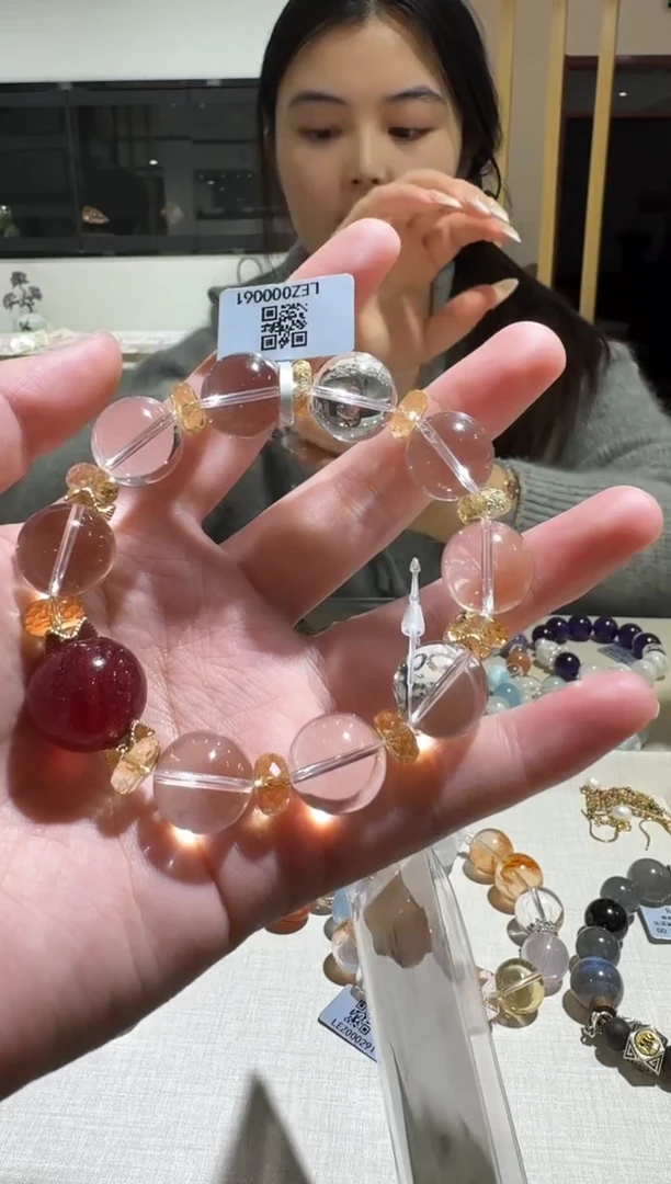 未镶嵌手链水晶手串