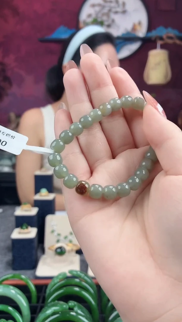 手串未镶嵌和田玉和田玉手串