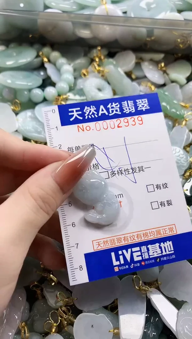 颈饰未镶嵌翡翠天然A货翡翠