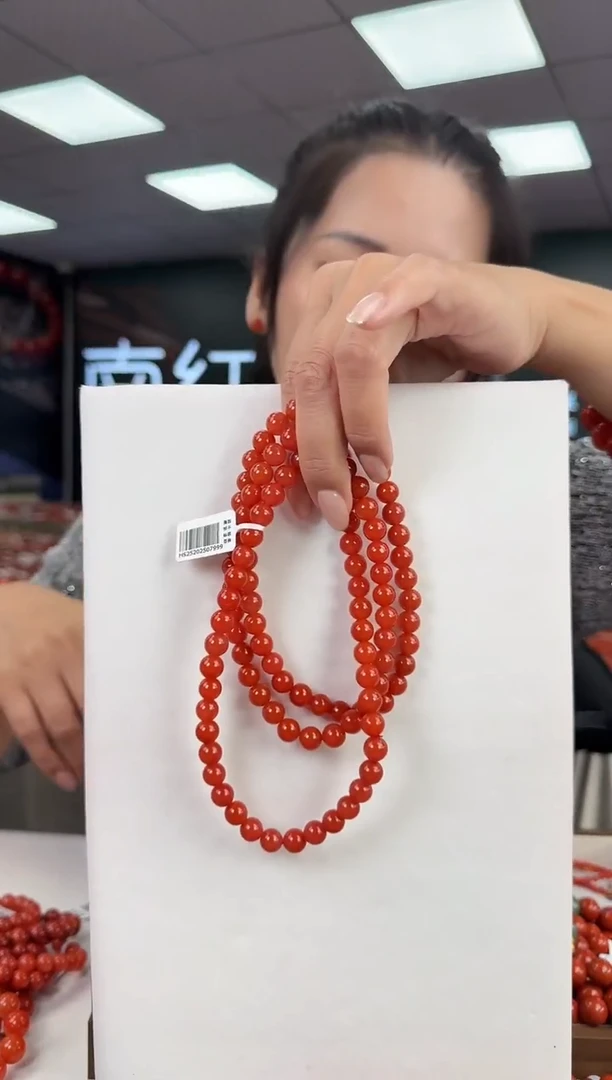 未镶嵌珠串南红玛瑙多样发其一/8/HS25202507999