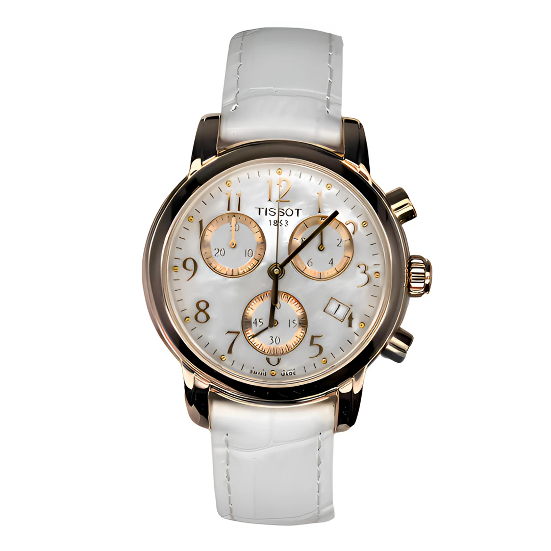 99新 Tissot/天梭 T-LADY系列石英女表T050.217.36.112.00表径35