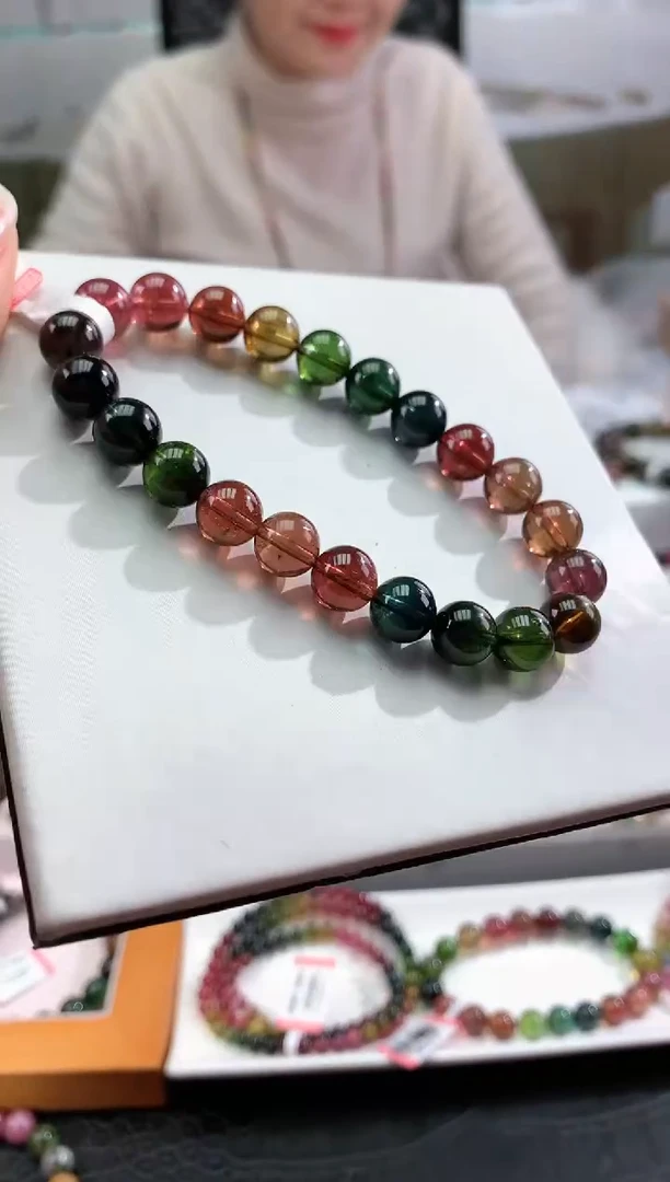 【闪购商品】碧玺手链未镶嵌多样性发一条