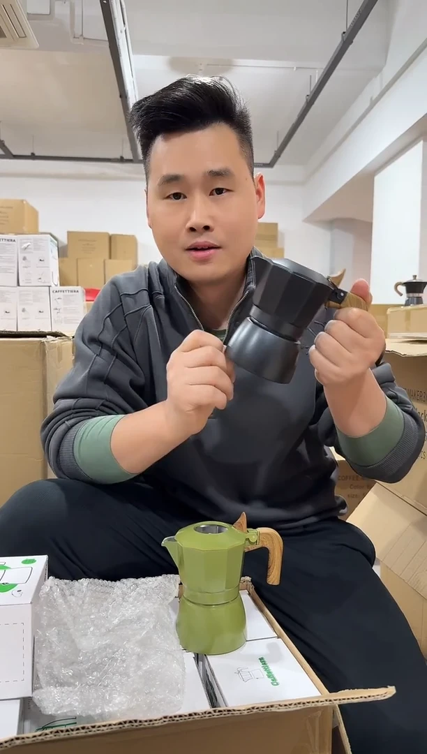 P款黑色双阀两杯