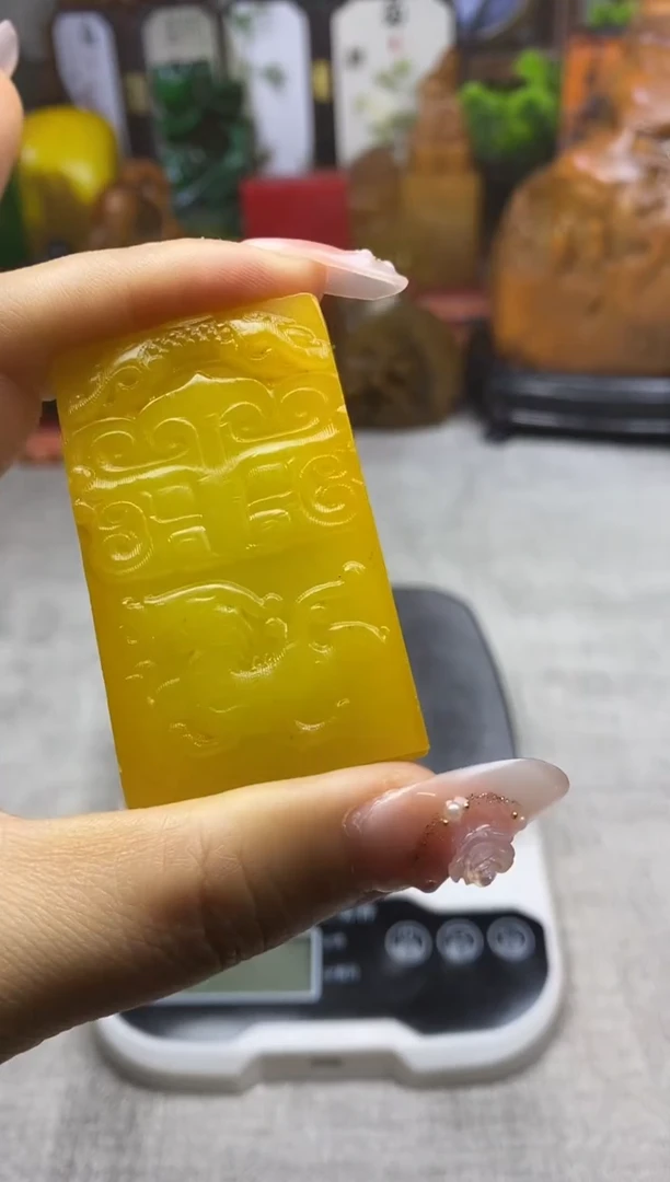 寿山石印石纯天然石料