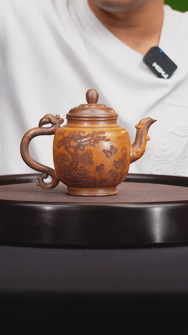 茶壶紫砂宜兴紫砂原矿壶
