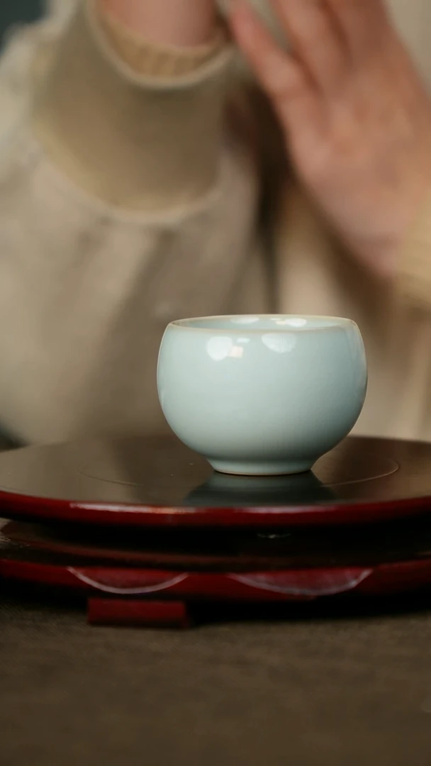 全品 淡天青 禅定杯