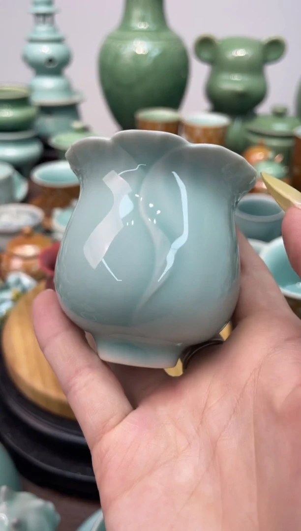 纯手工  慧仙青瓷 龙泉青瓷大促
