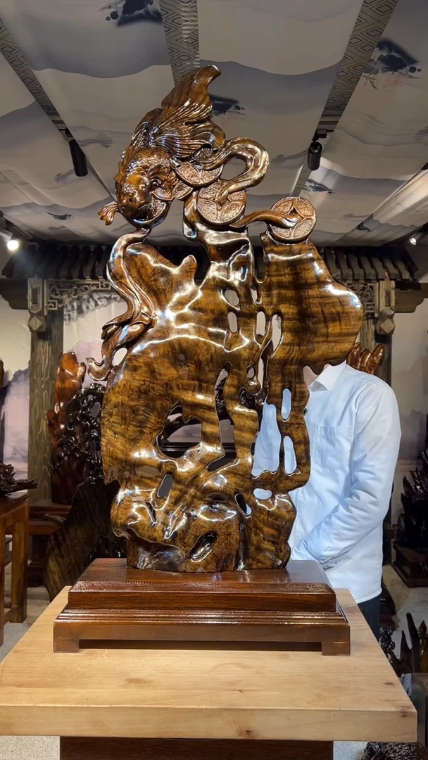 【闪购商品】金丝楠金丝楠小叶桢楠摆件102-48-20