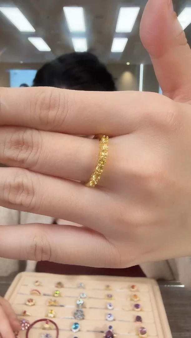 戒指蓝宝石银S925镶嵌09