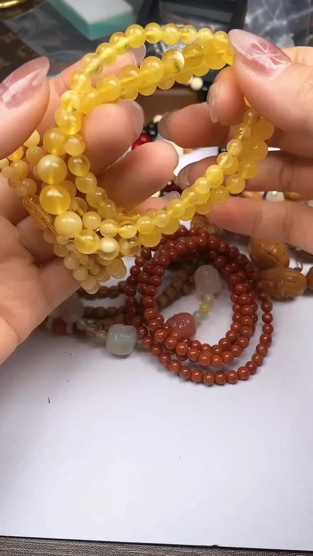 【闪购商品】琥珀手链未镶嵌蜜蜡手串