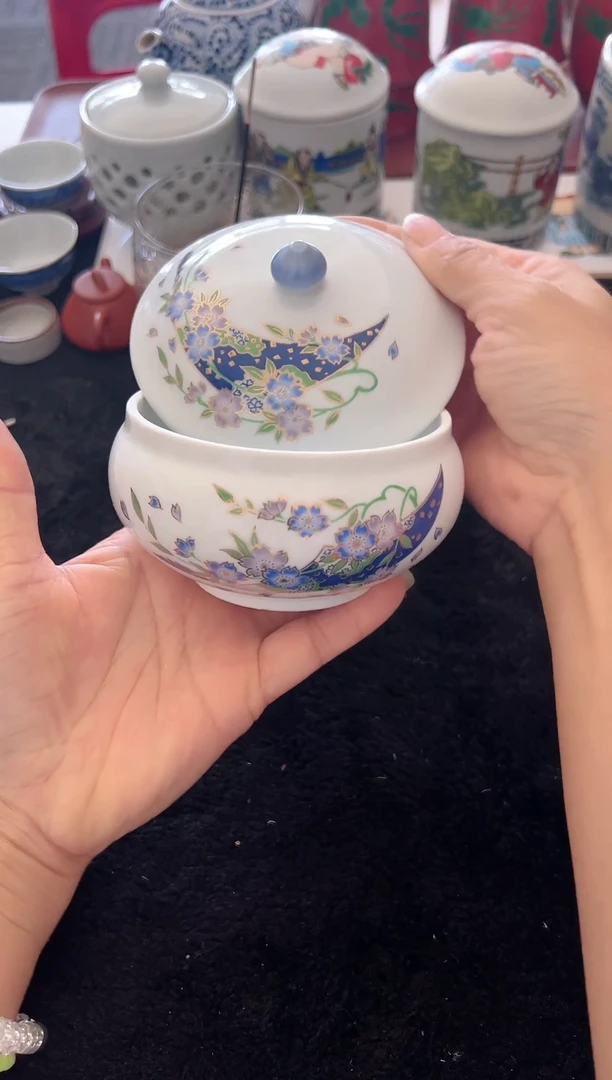 嗨淘家瓷器—盖碗