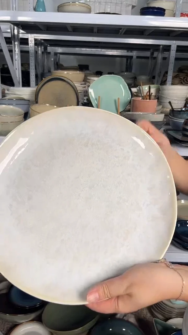 陶瓷外贸尾货瑕疵满20包邮X 大盘