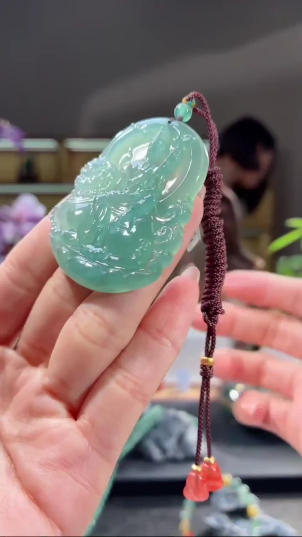 项链未镶嵌翡翠千手观音