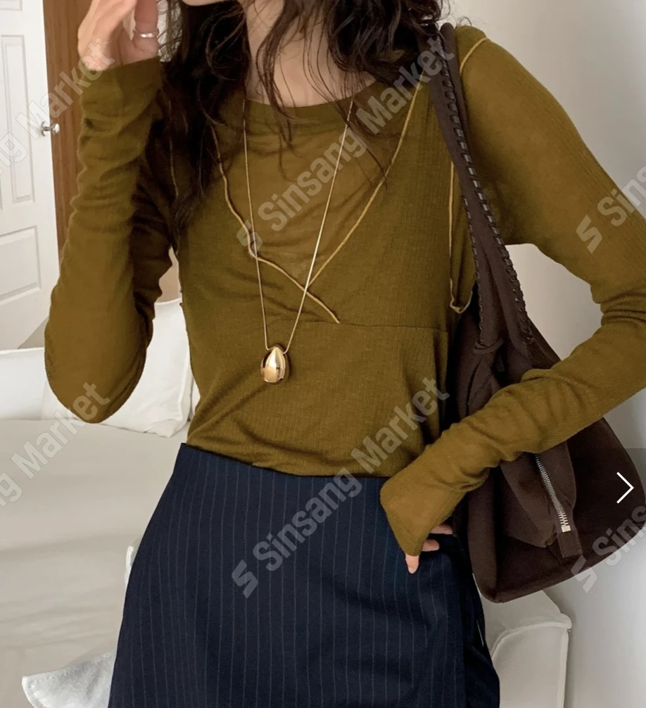 东大门夏季新款镂两件套t恤上衣