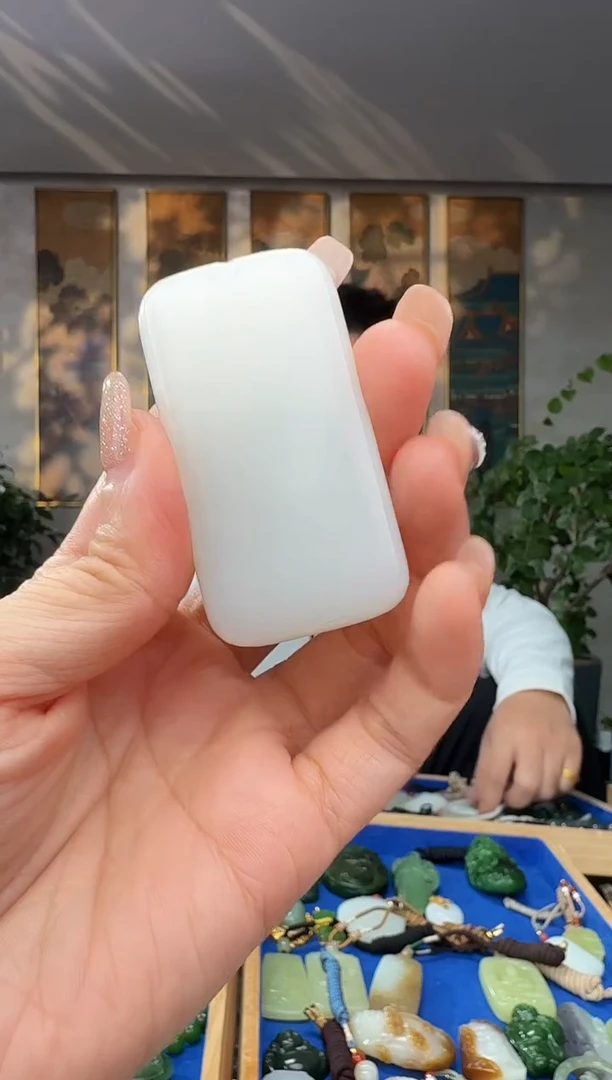 颈饰未镶嵌和田玉拍一发一