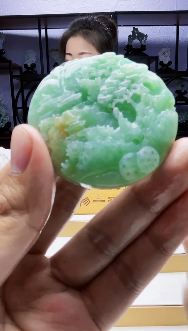 【闪购商品】定制翡翠未镶嵌毛货02090174