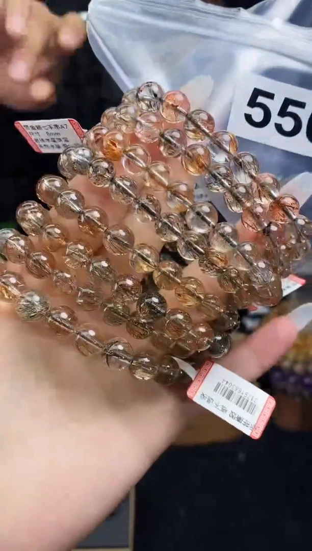 【闪购商品】水晶手串未镶嵌手串550多样性发其一