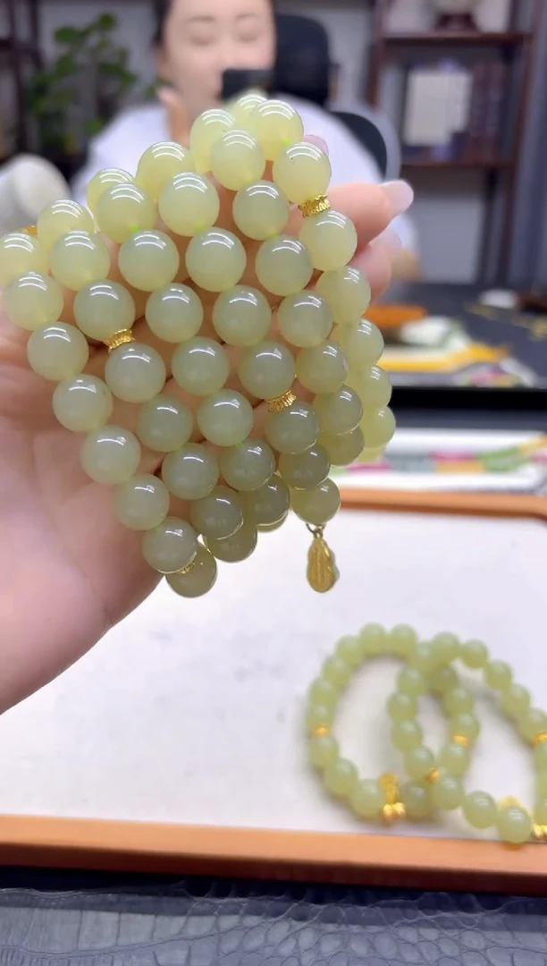 未镶嵌手链和田玉DIY款S350