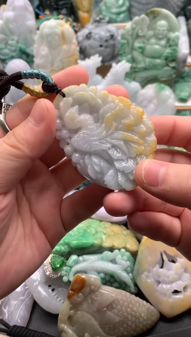 吊坠(不含链)未镶嵌翡翠1