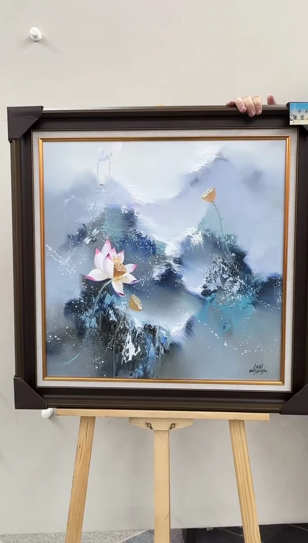 国画王东圃-油画山水作品