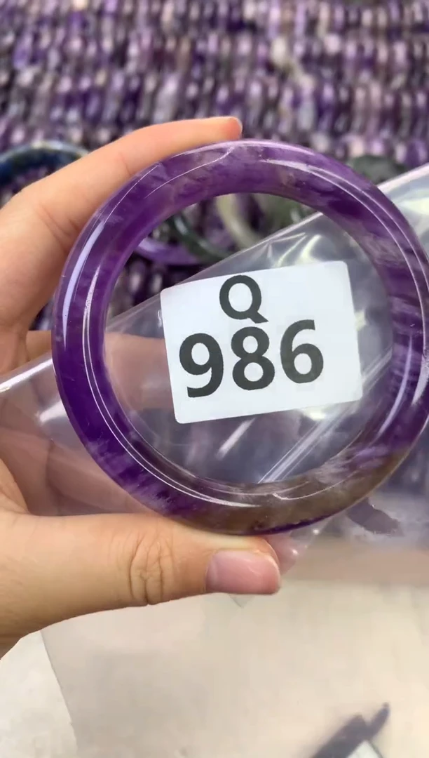 【闪购商品】水晶水晶手镯Q未镶嵌986-58