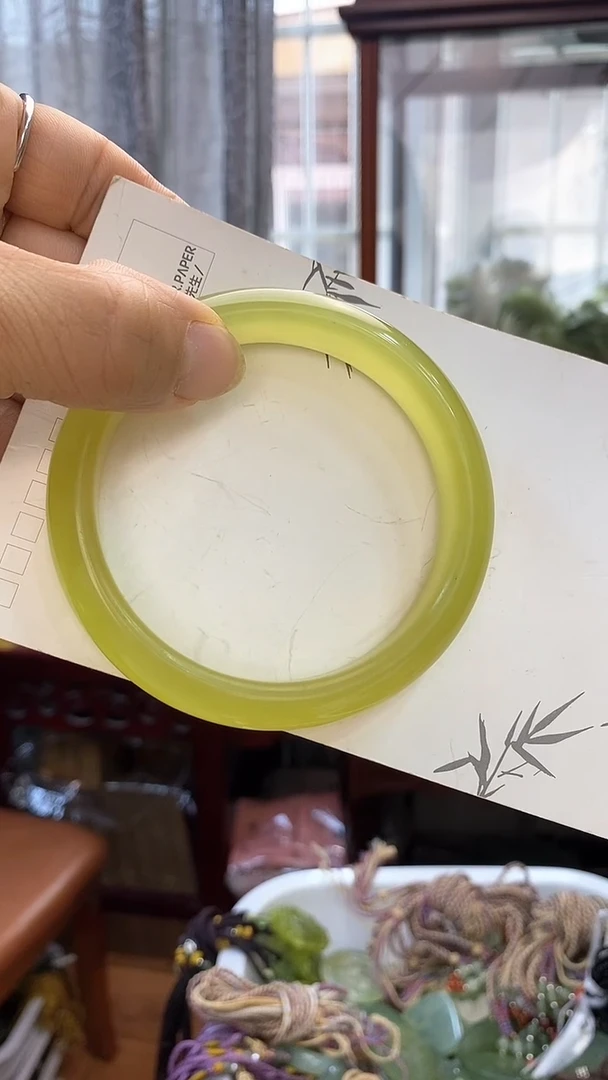 蛇纹石玉未镶嵌手镯50姜*媛多样性发货其中之一