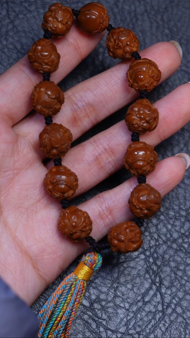 【闪购商品】橄榄核手串/手链宋水官财神