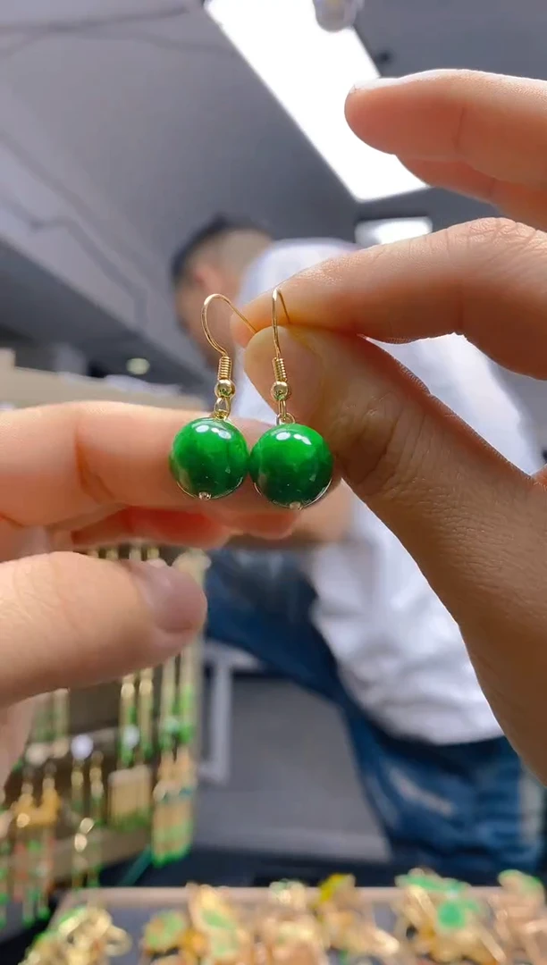 【闪购商品】玛瑙/玉髓耳饰合金06玛瑙饰品