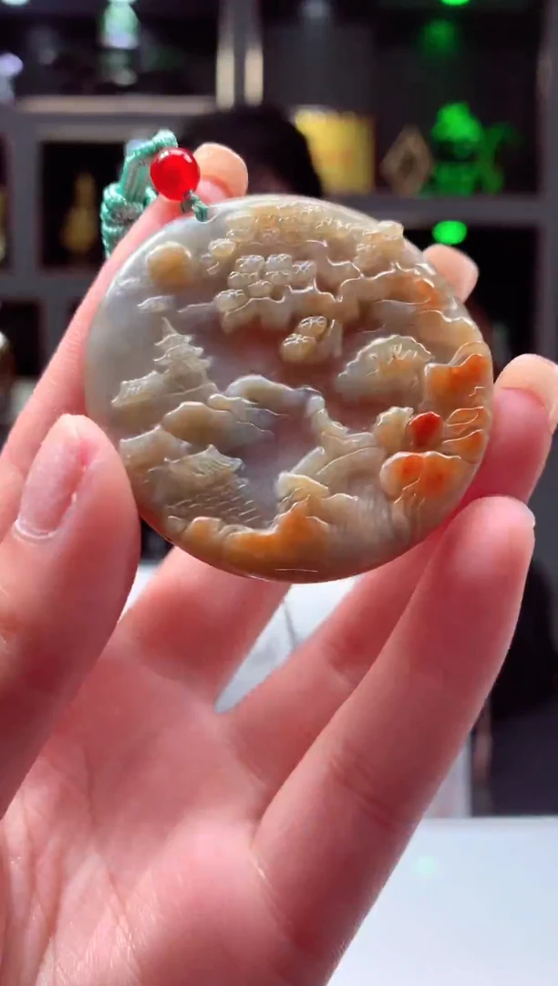 吊坠(不含链)未镶嵌翡翠天然翡翠A货10