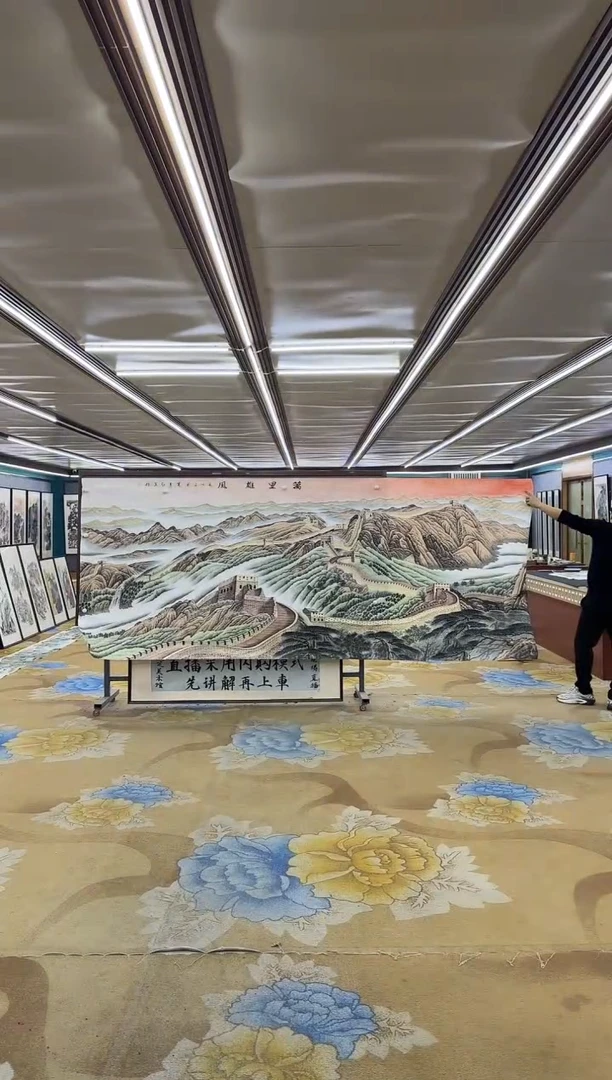 绘画M王红兵-大丈二-山水国画